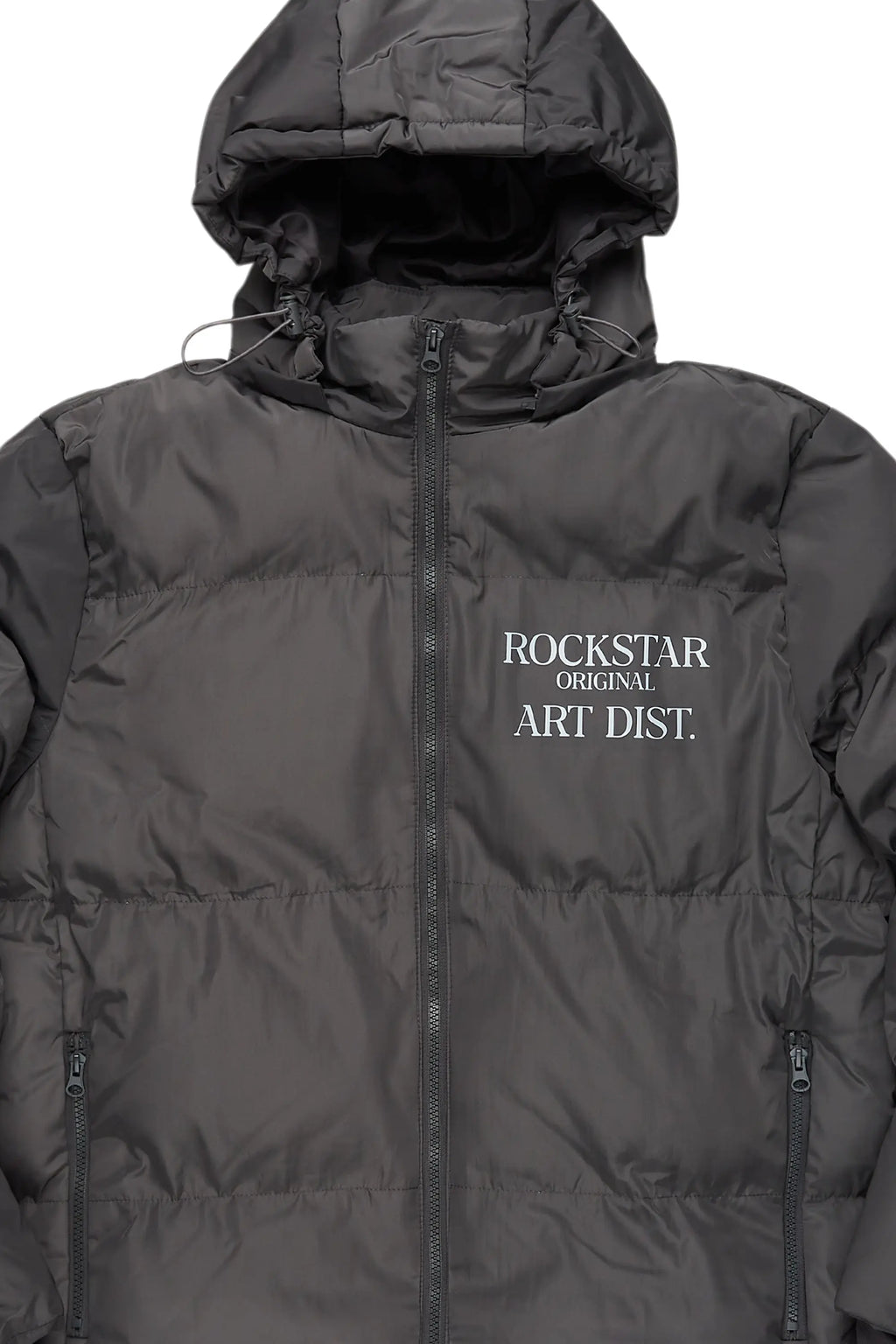 Briggs Charcoal Graphic Puffer