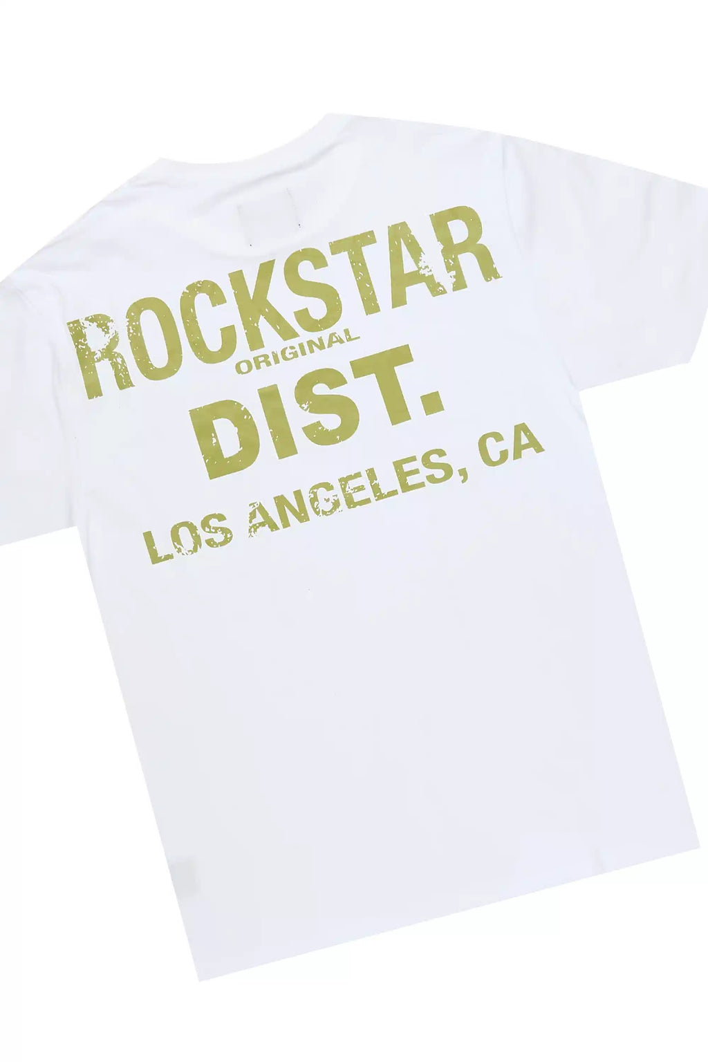 Lake White T-Shirt/Stacked Flare Jean Bundle