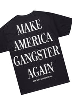 Drako Black/White Oversized Graphic T-Shirt/Dag Stacked Flare Jean Set