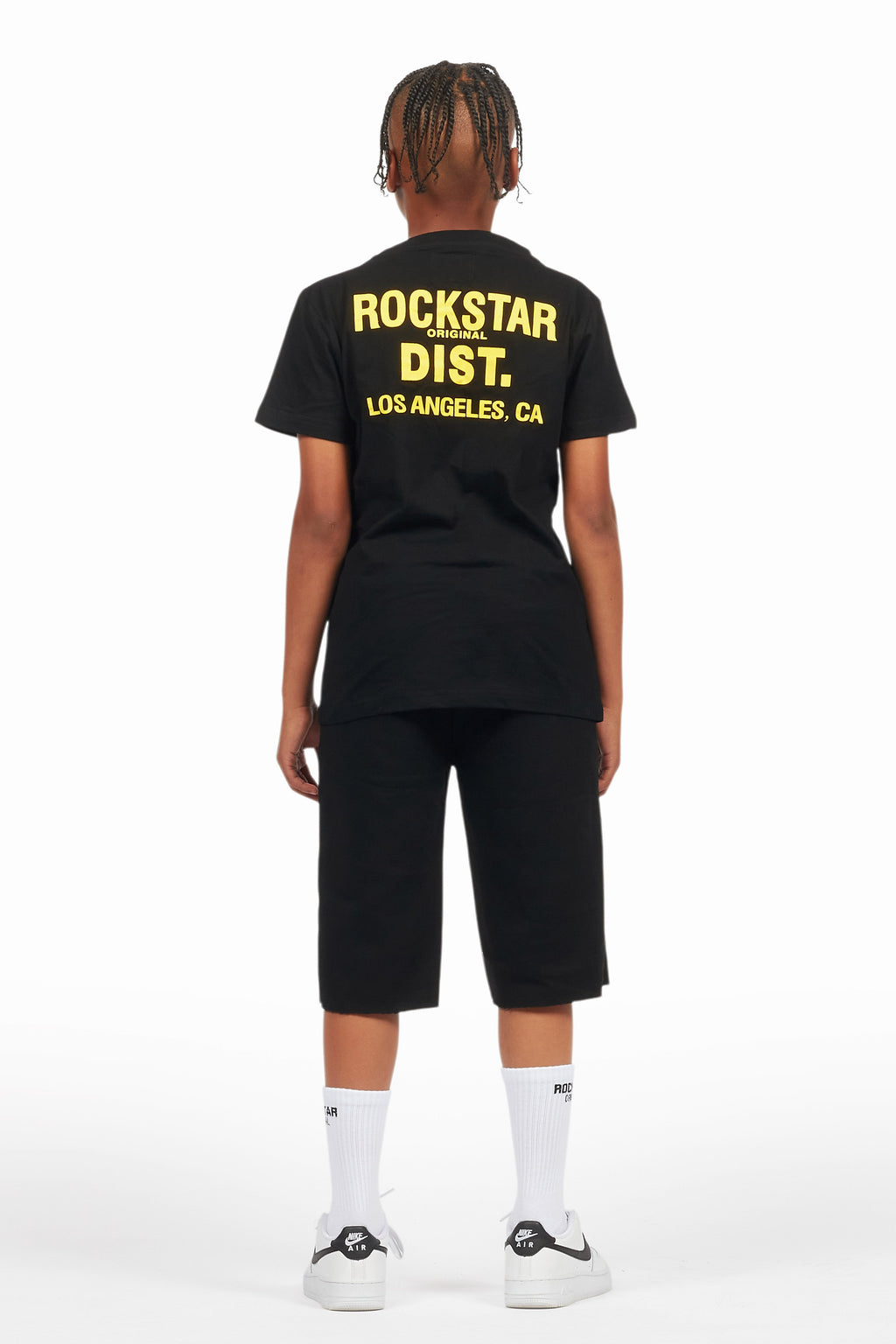 Boys Lake Black T-Shirt/Short Set