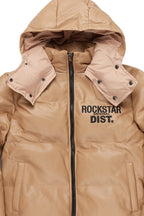 Kensen Beige Puffer Jacket