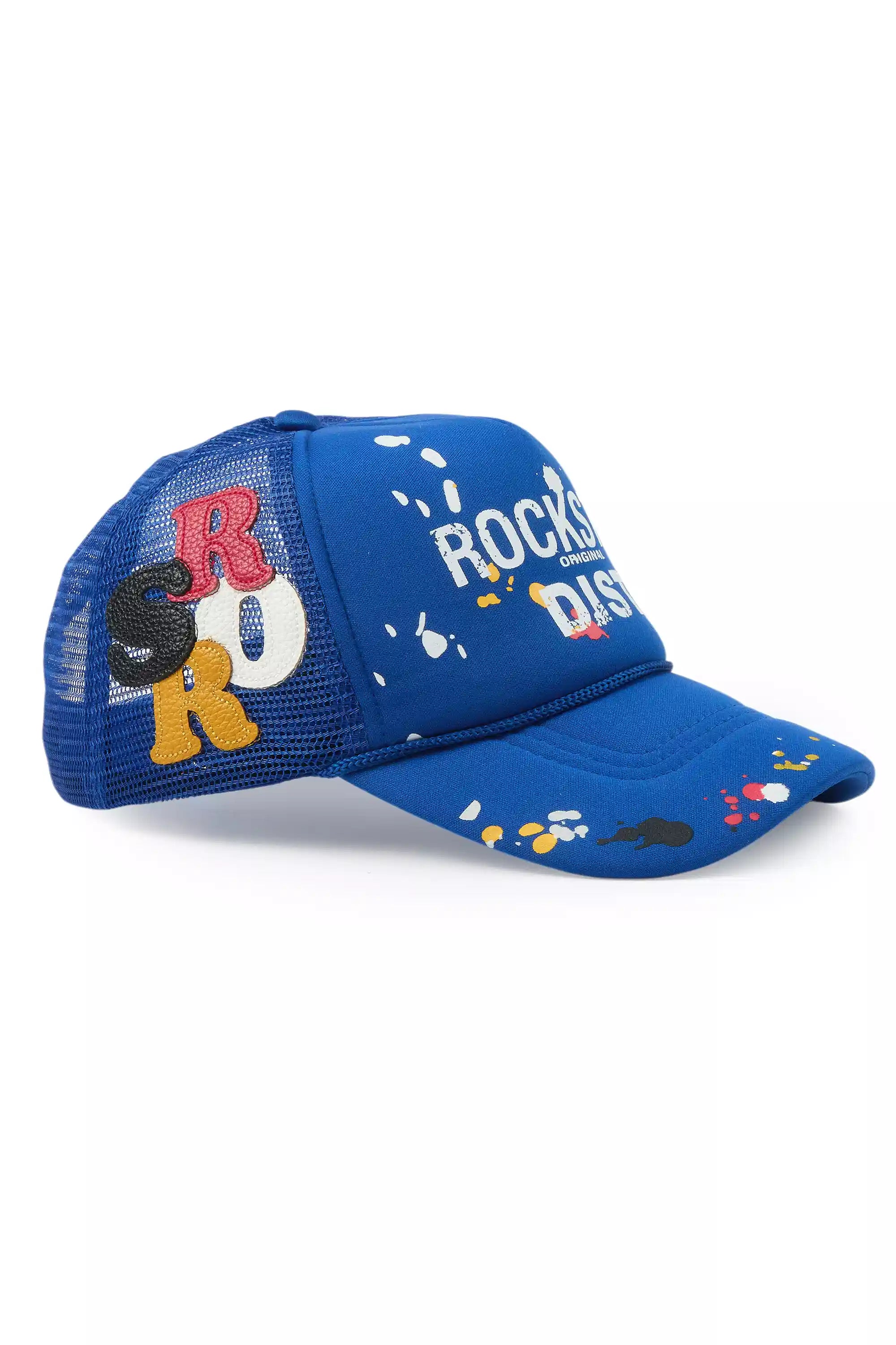 Roselee Royal Blue Trucker Hat