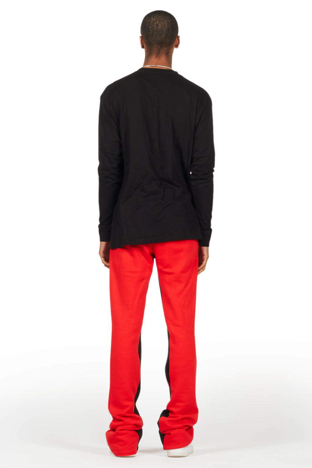 Scottie Red/Black Long Sleeve T-Shirt/Baggy Pant Set