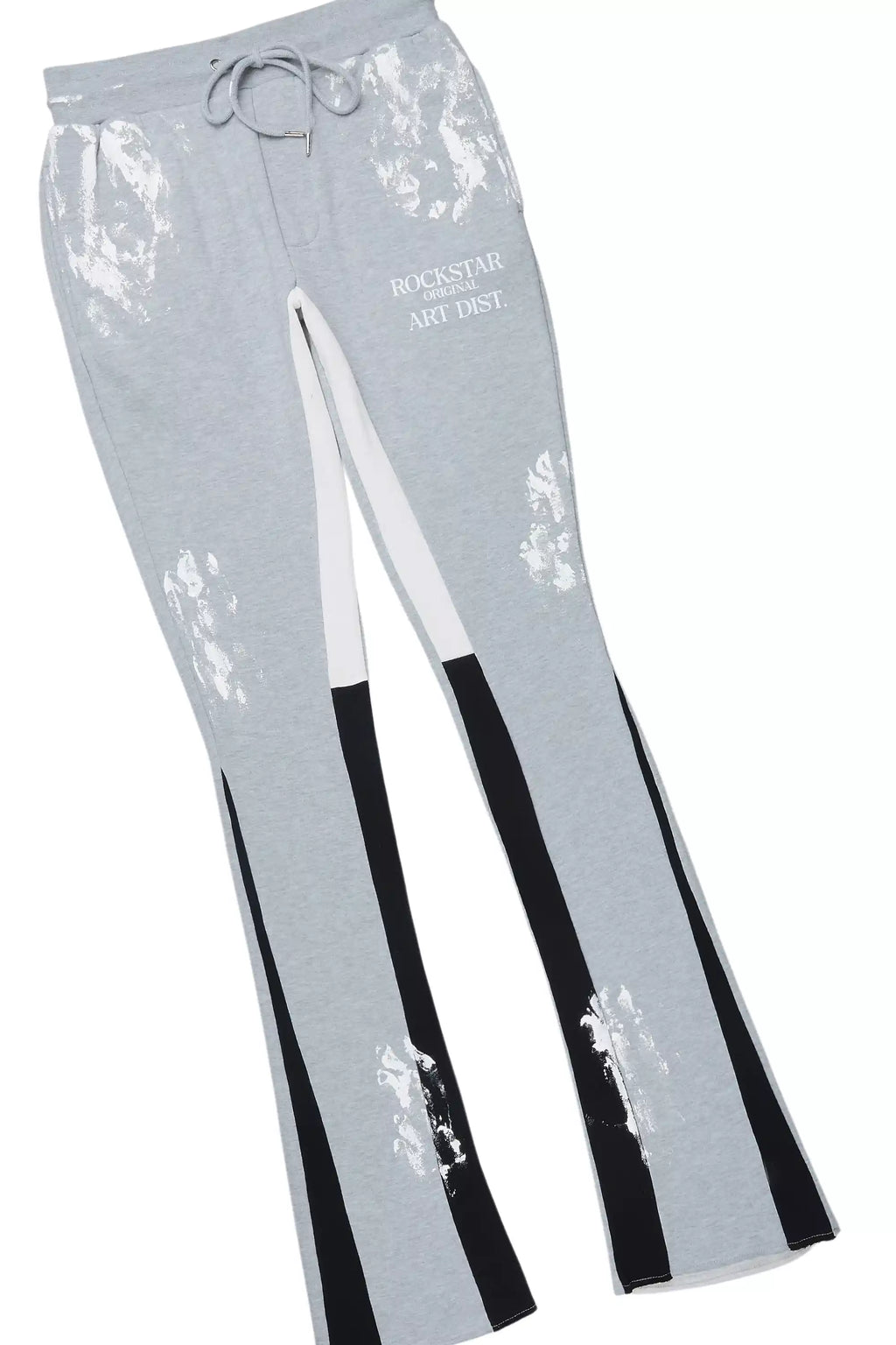 Filip Heather Grey Hoodie/Stacked Pant Track Set