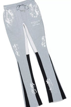 Filip Heather Grey Hoodie/Stacked Pant Track Set