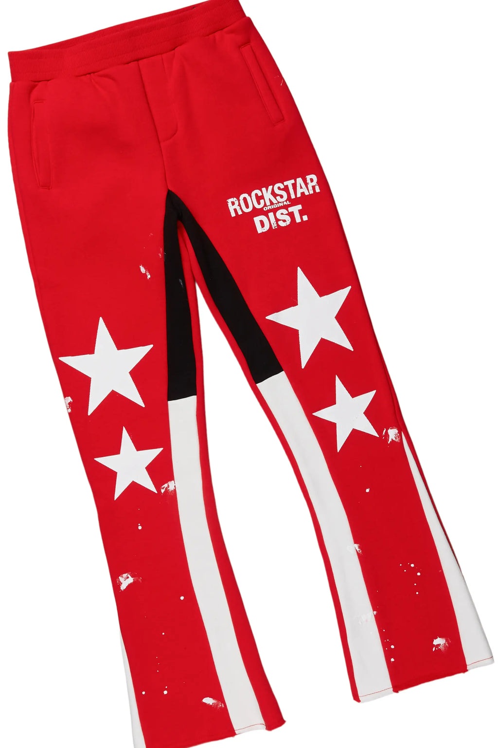 Boys Bowie Red/White T-Shirt Stacked Set