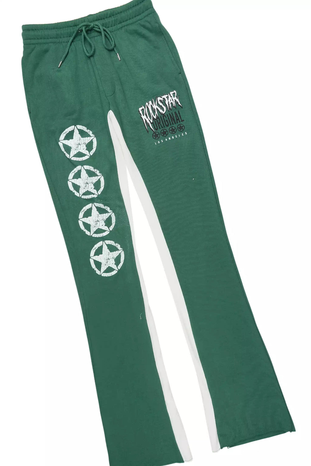 Wizzurd White/Green Hoodie Stacked Track Set