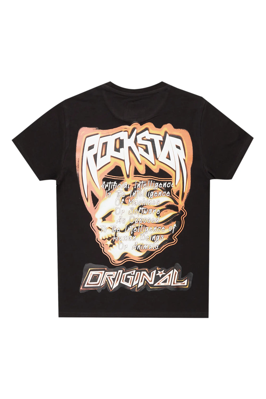 Boys Taranis Black Graphic T-Shirt