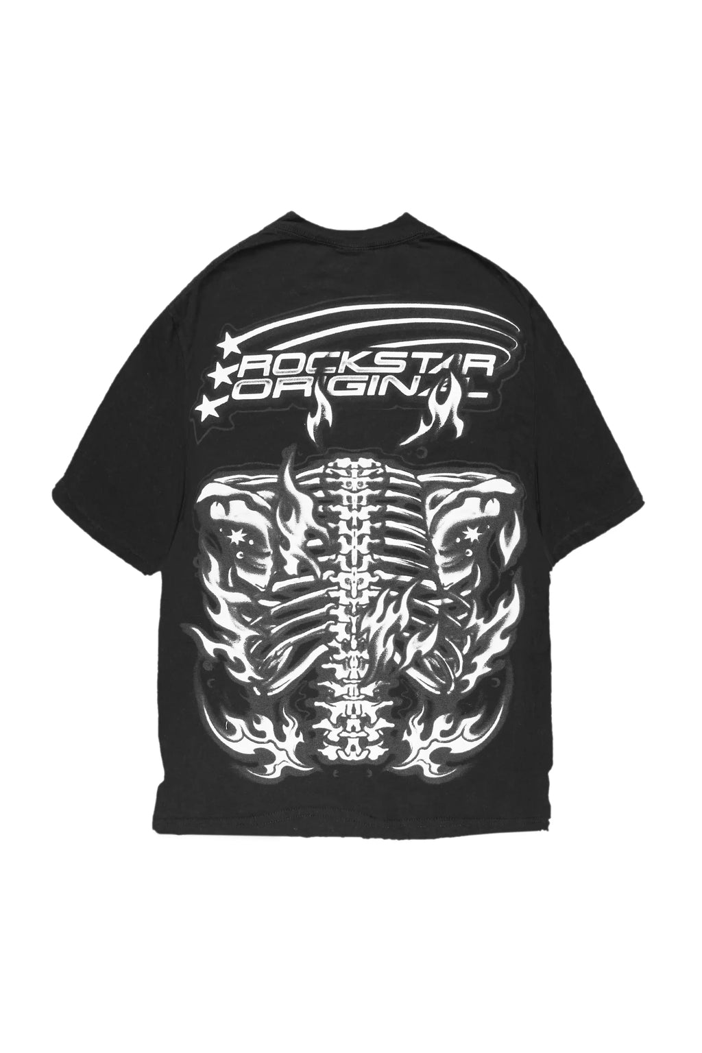 Skelly Black Oversized Graphic T-Shirt