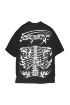 Skelly Black Oversized Graphic T-Shirt