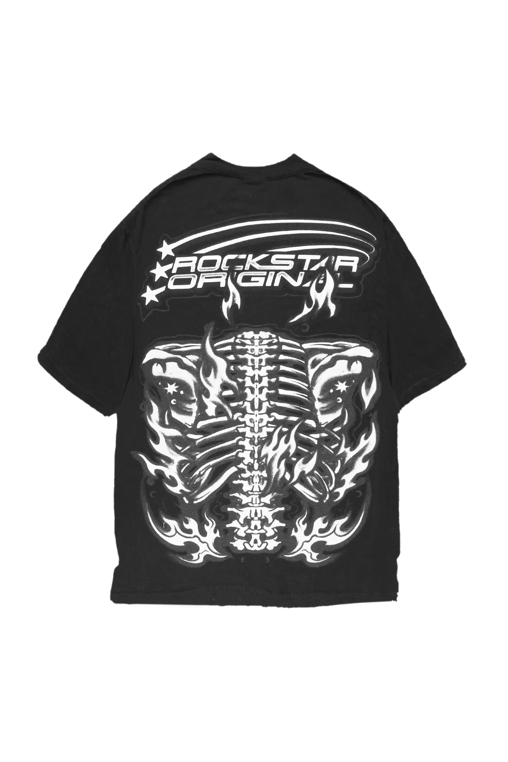 Skelly Black Oversized Graphic T-Shirt