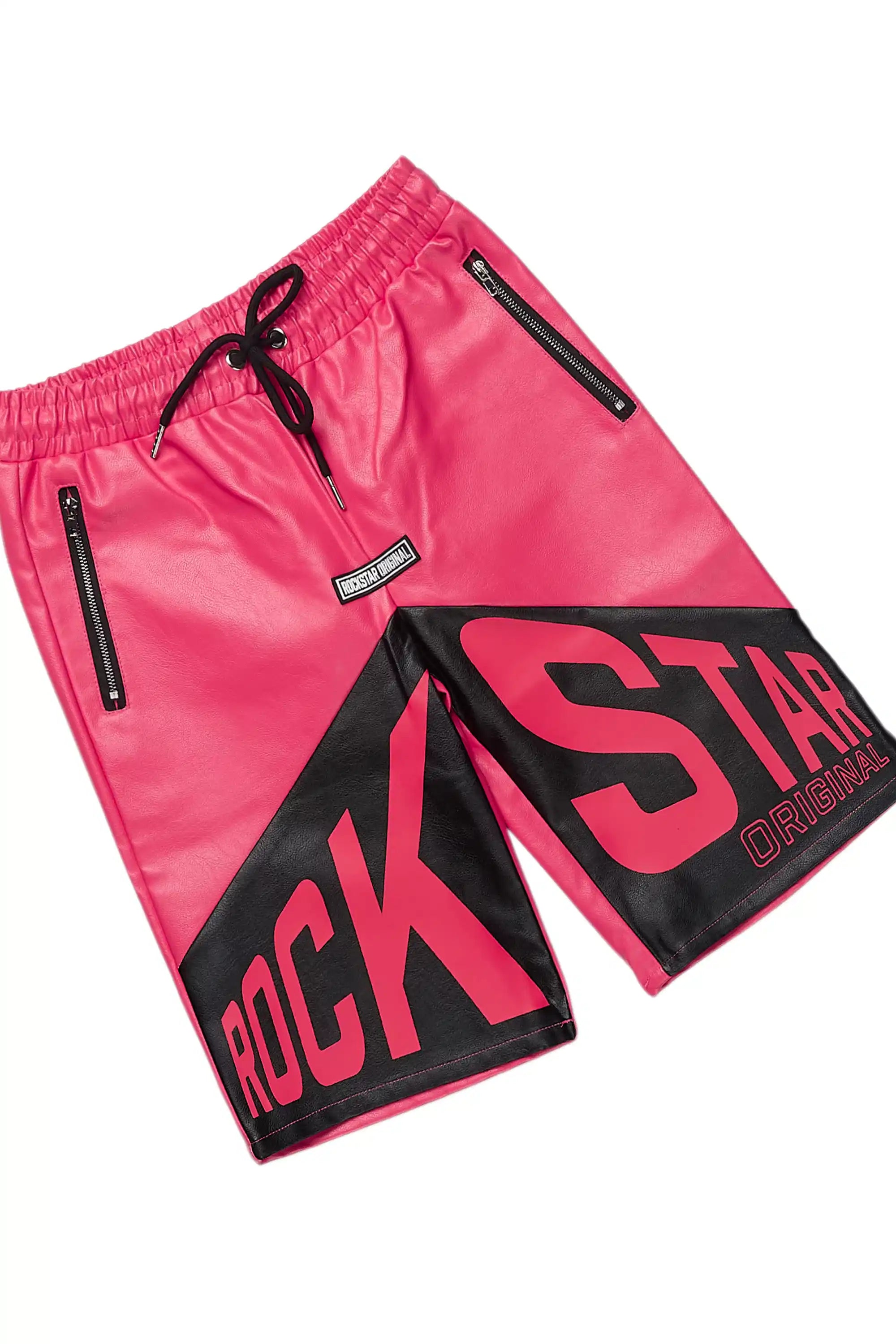 Boys Zayn Pink Graphic Short Set