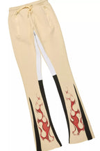 Torrez Beige/Red Hoodie/Stacked Track Set