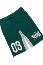 Allstar White/Green T-Shirt Short Set