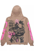 Kamille Tan Oversized Hoodie