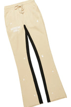 Raffer Beige Hoodie Baggy Fit Pant Track Set