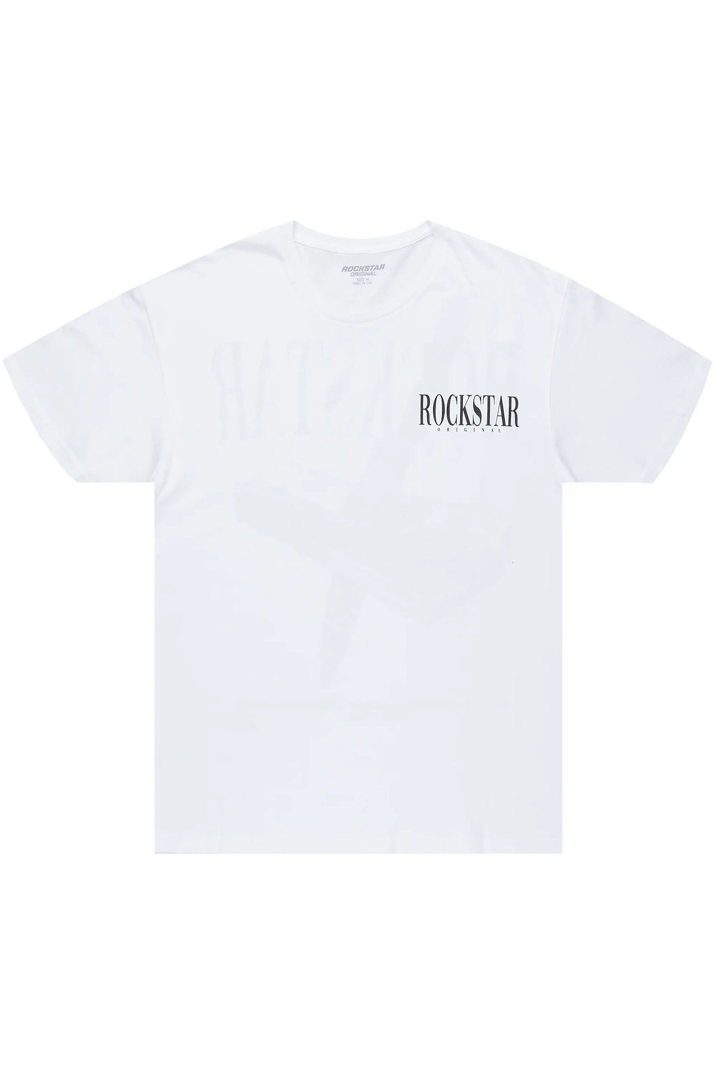 Dayte Nite White Graphic T-Shirt