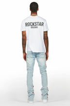 Sana White/Black Graphic T-Shirt