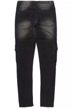 Kap Dark Grey Cargo Jean