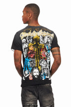 Axion Black Graphic T-Shirt