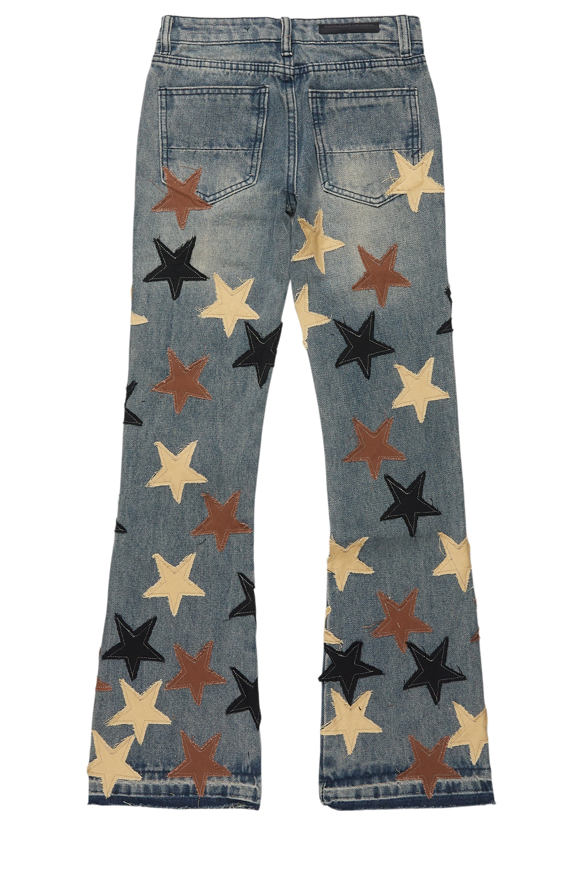 Boys StarLane Tint Stacked Flare Jean