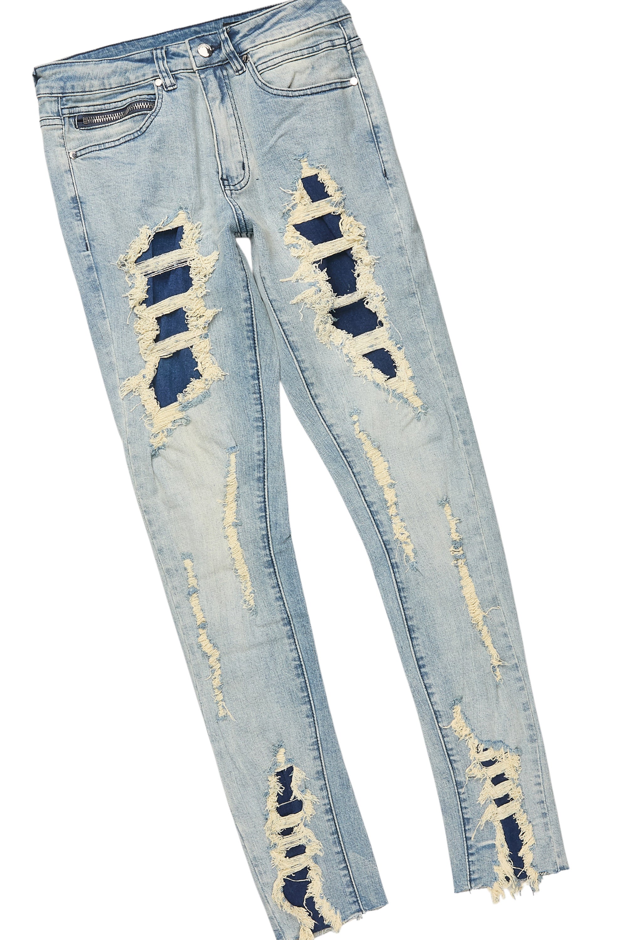 Kip Royal Blue T-Shirt/Slim Jean Bundle