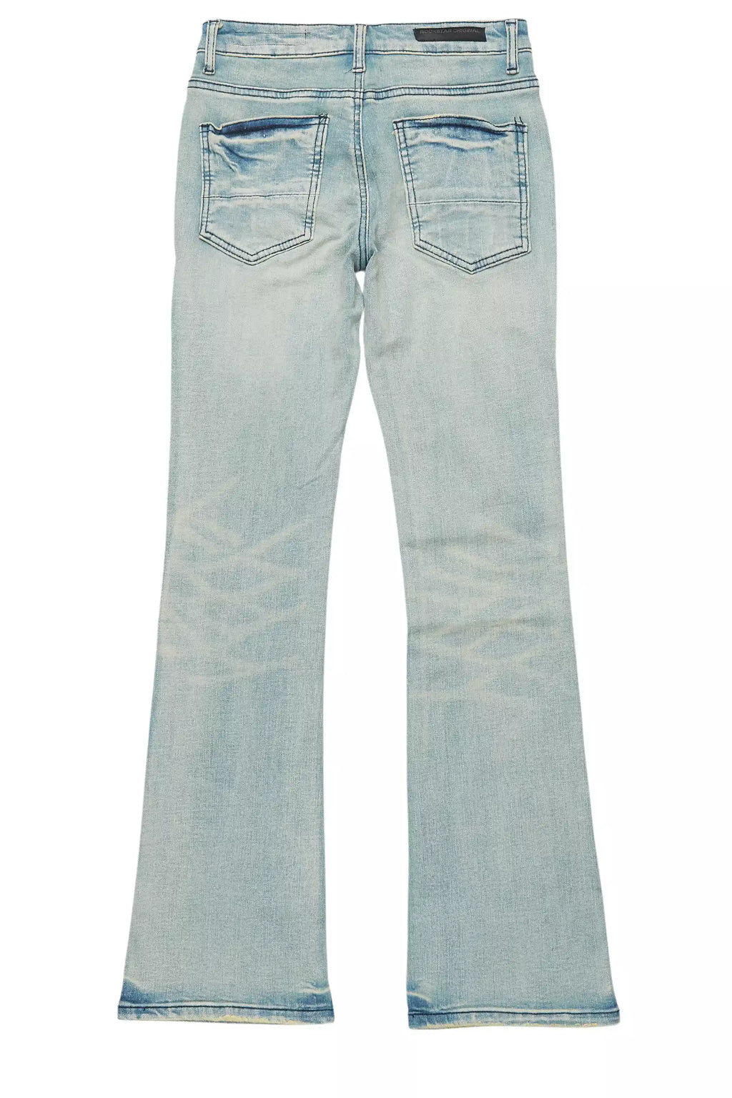 Boys Drick Light Blue Regular Fit Flare Jean