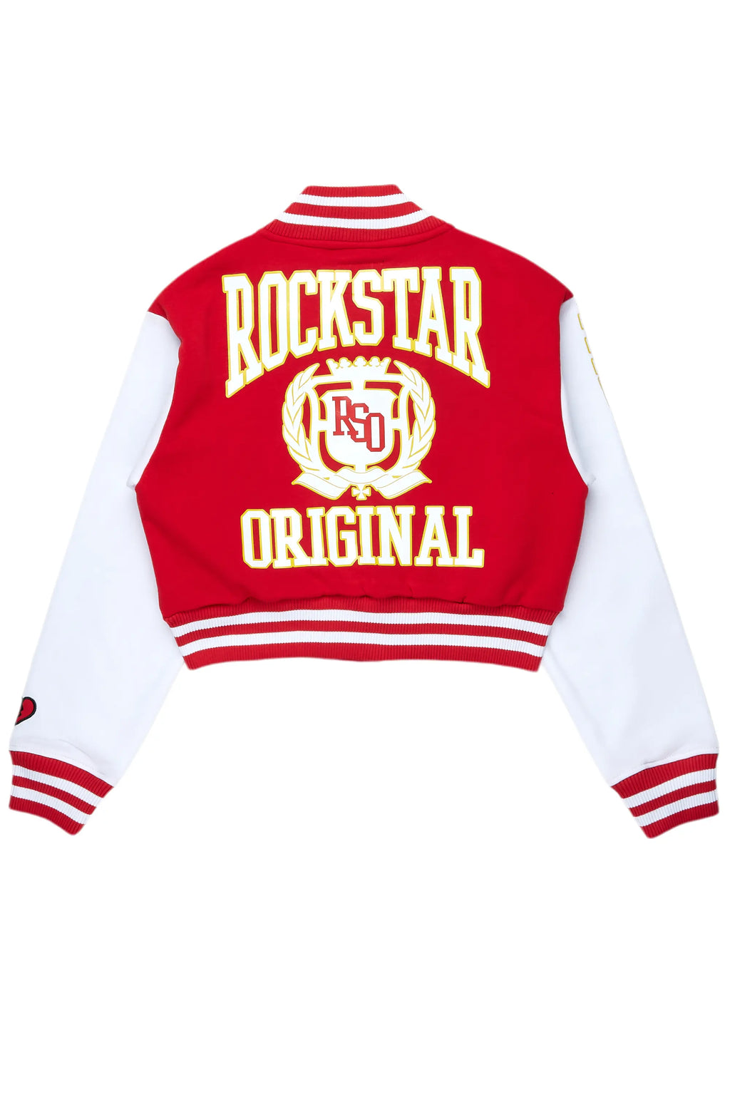 Brelynn Red Varsity Jacket