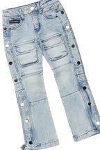 Boys Chago Vintage Grey Hoodie/Baggy Fit Jean Set