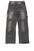 Boys Berdi Black Baggy Fit Jean