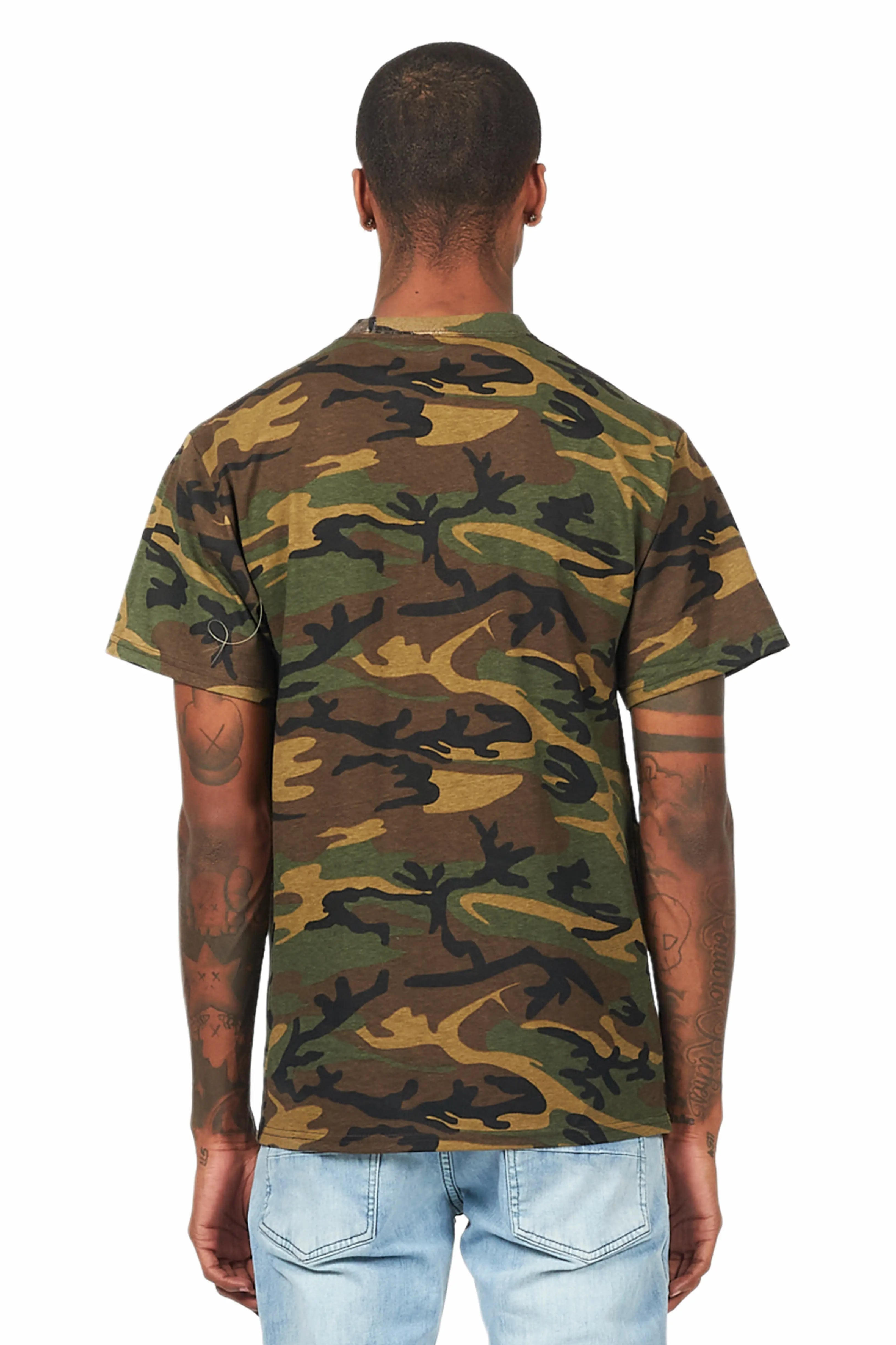 Xanto Camo Graphic T-Shirt