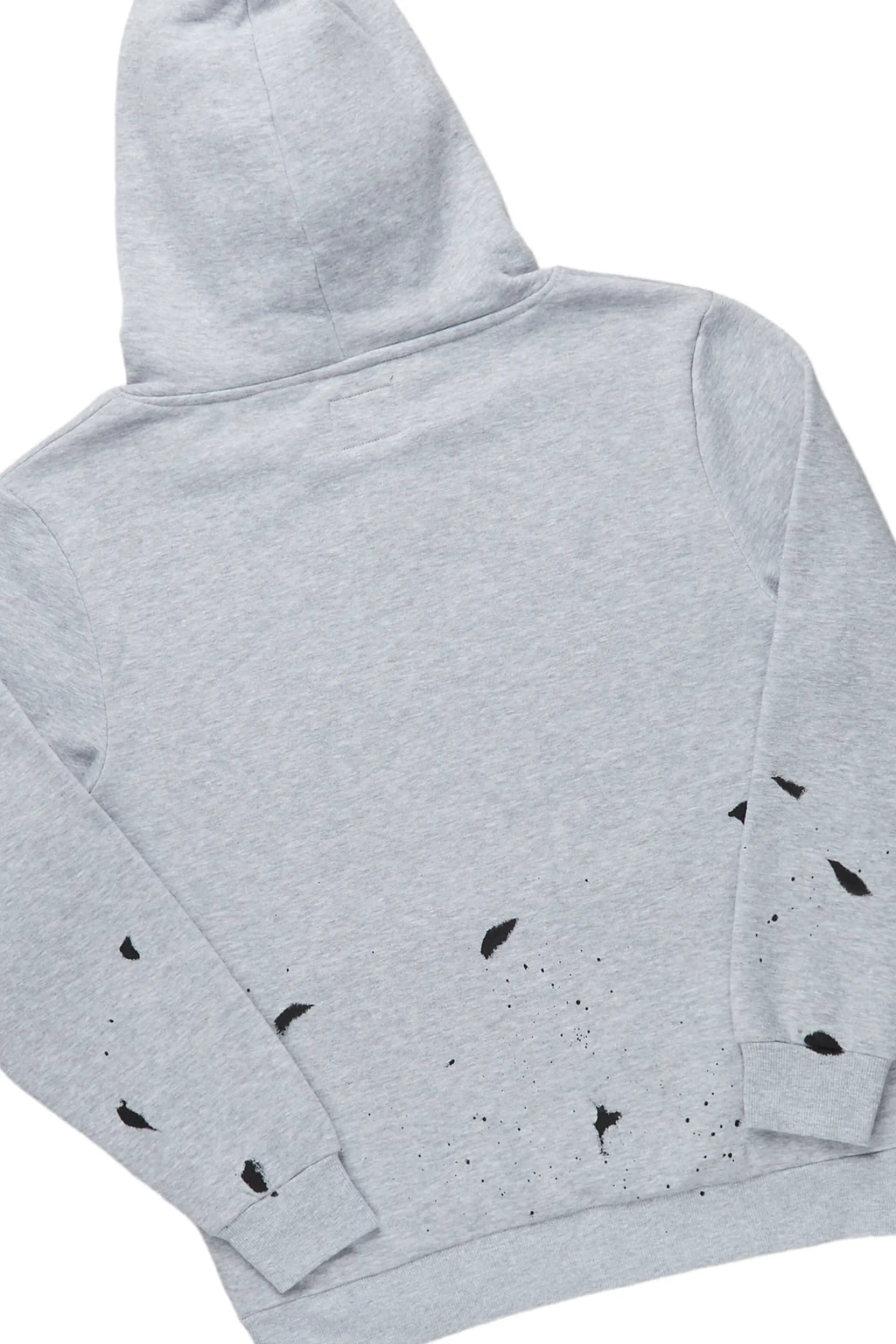 Raffer Heather Grey Hoodie/Stacked Flare Track Set