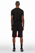 Scottie Black Painter T-Shirt/Short Set