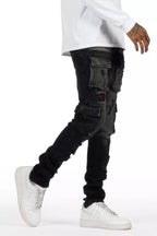 Kap Dark Grey Cargo Jean