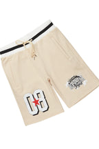 Allstar Beige/White T-Shirt Short Set