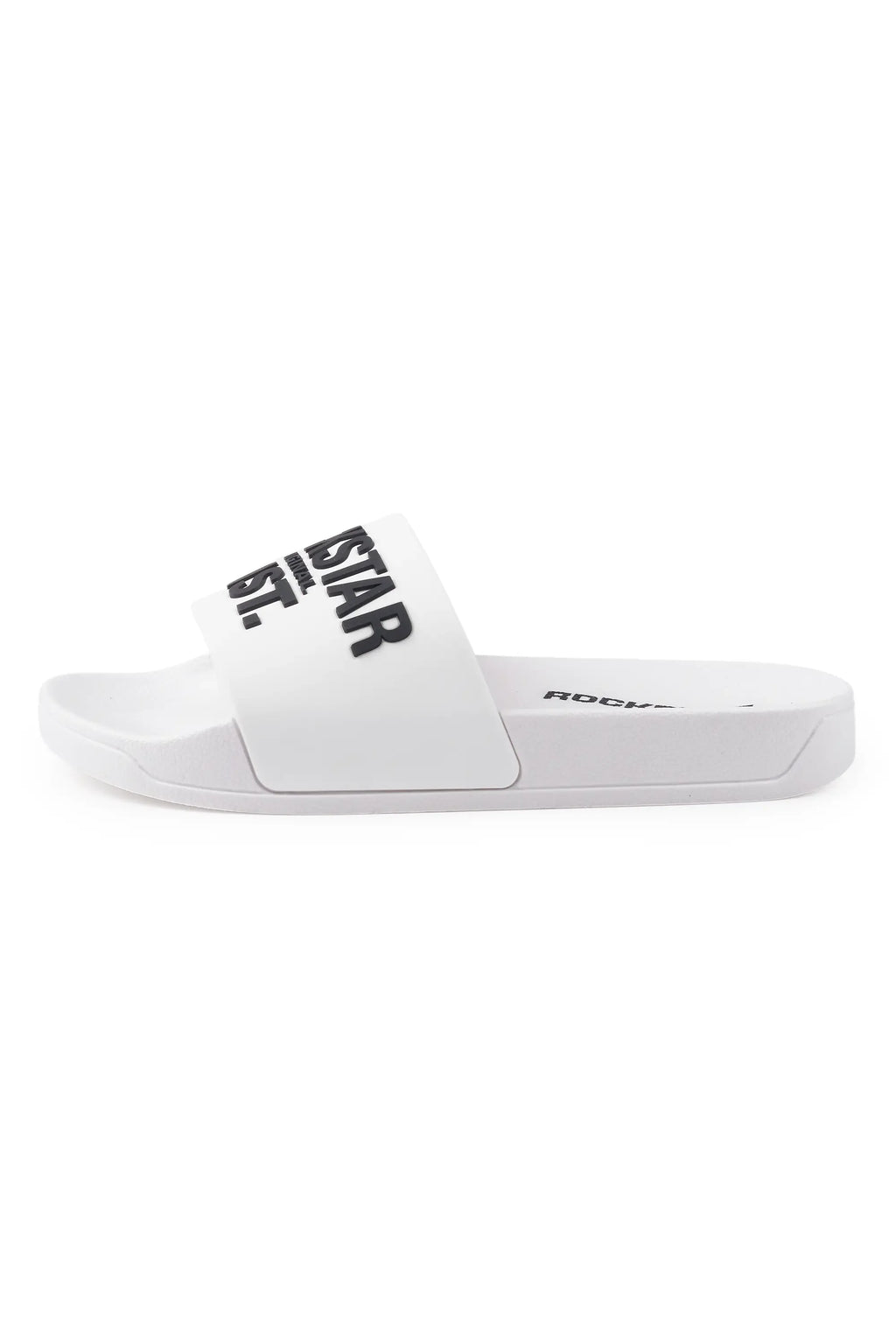 Deriona White Slides
