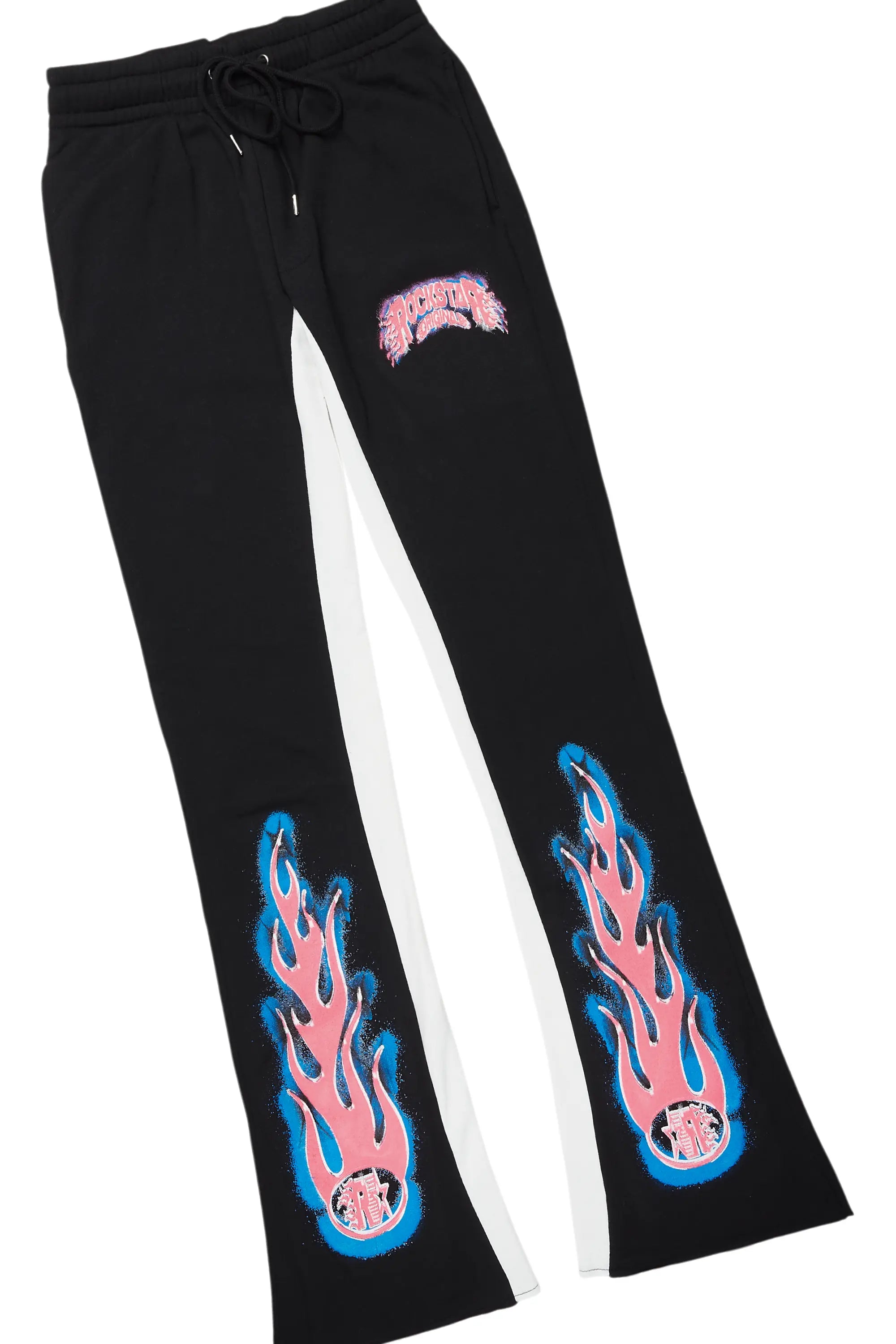 Cairo Black Hoodie/Baggy Track Pant Set