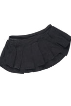 Tania Black Skirt Set