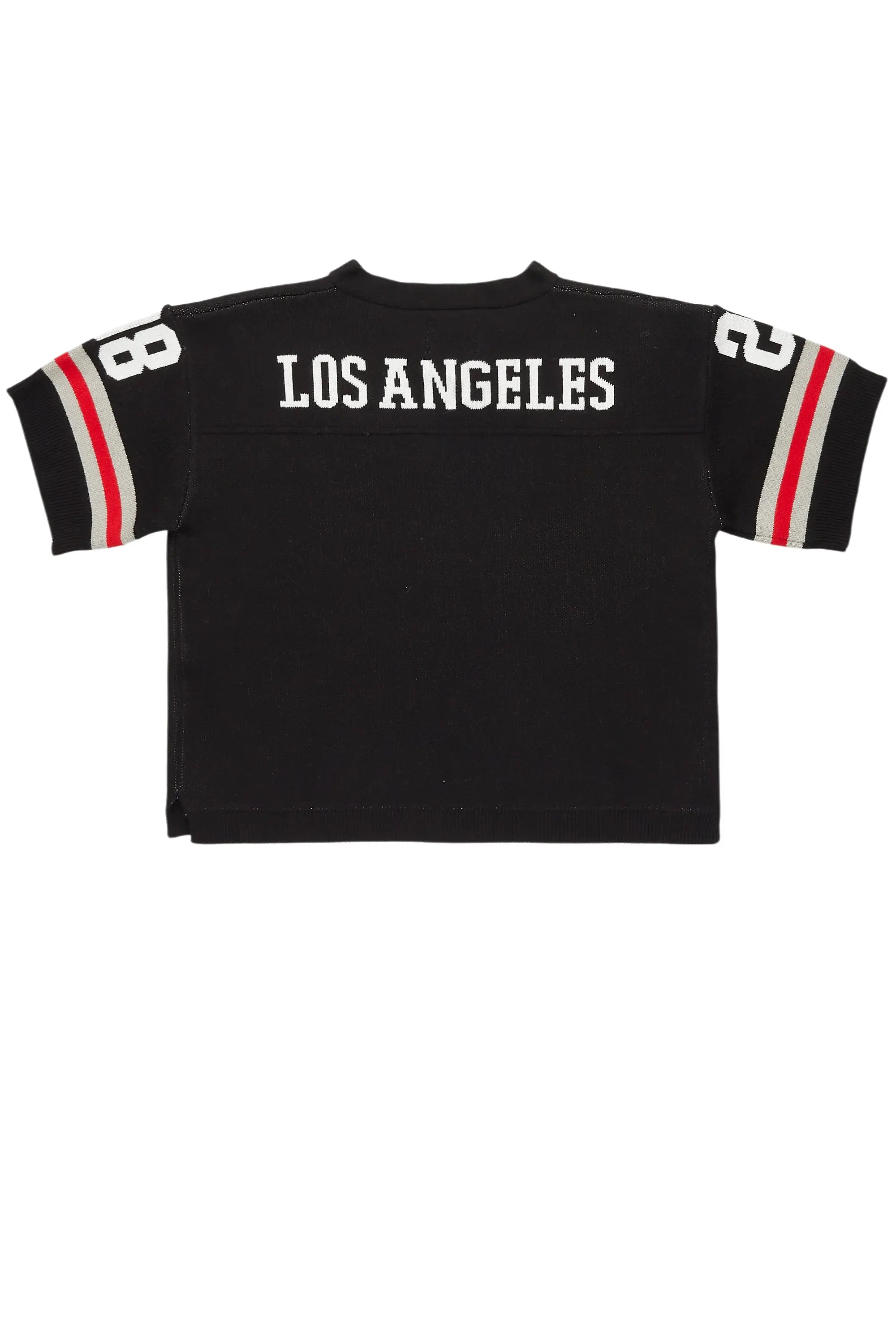 Boys Nuno Black Knit Jersey