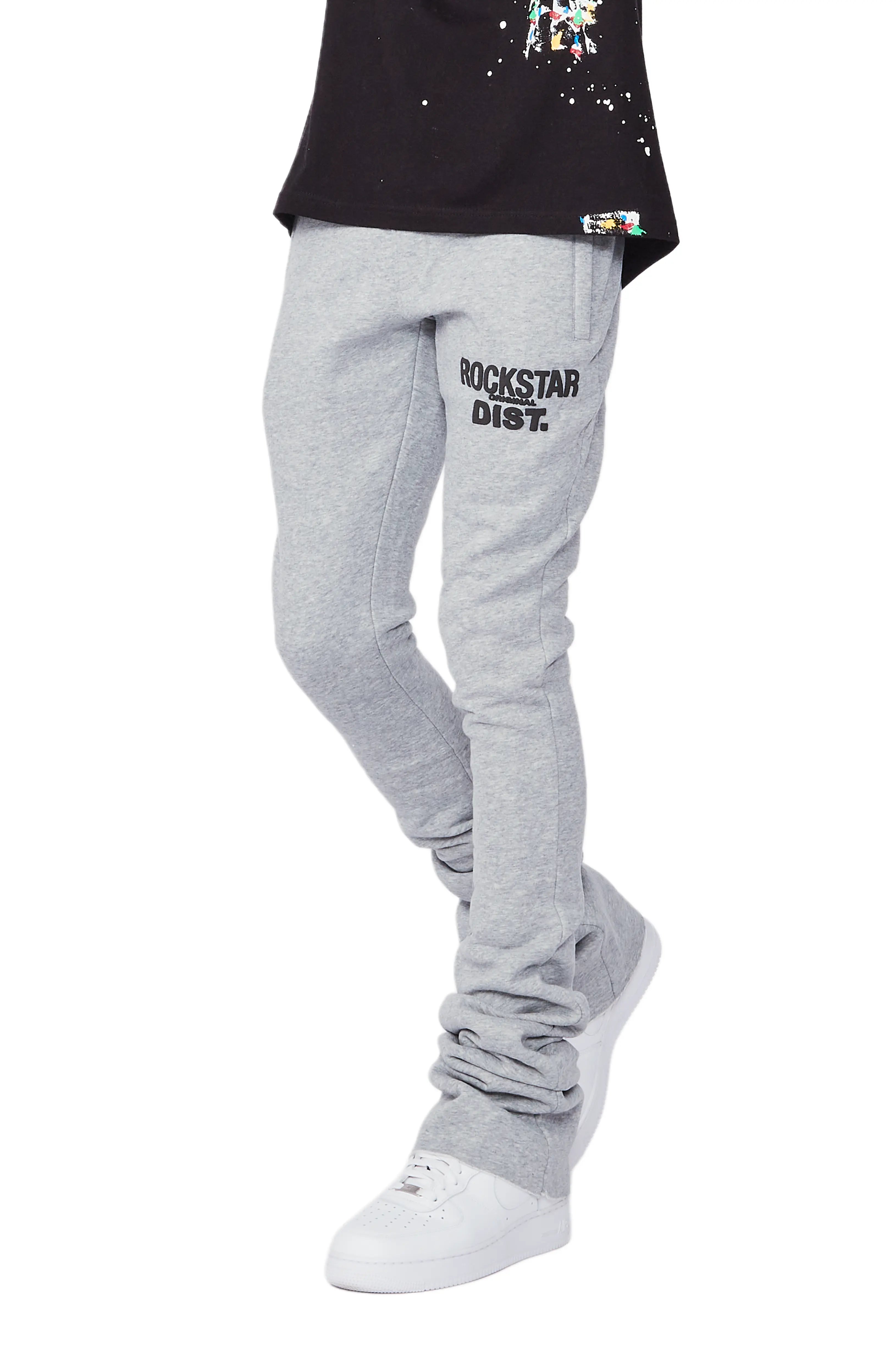 Alpine Grey Super Stacked Trackpant