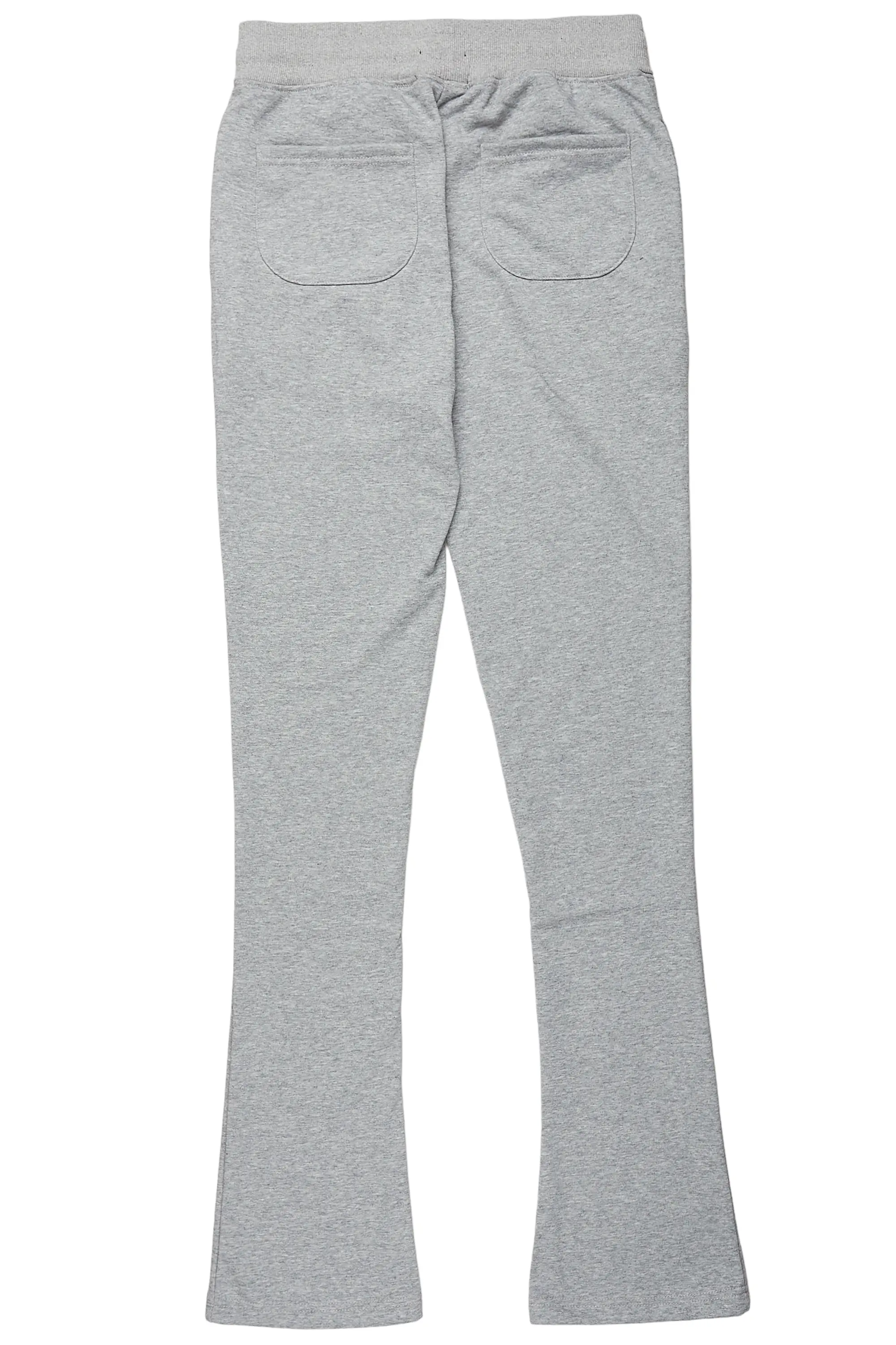 Alpine Grey Stacked Flare Pant