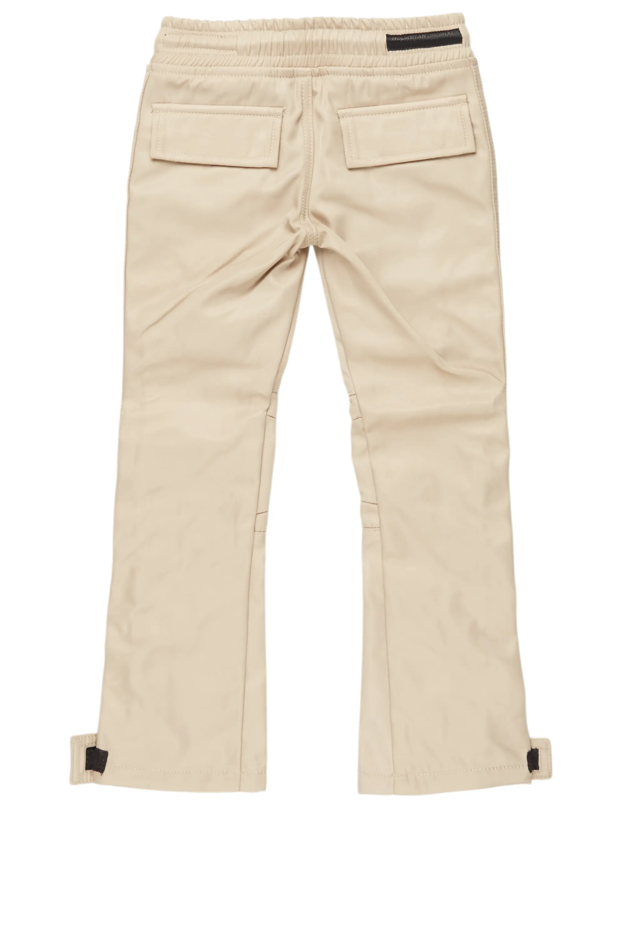 Boys Yuri Beige Nylon Pants