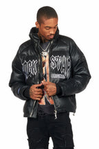 Ravi Black Puffer Jacket