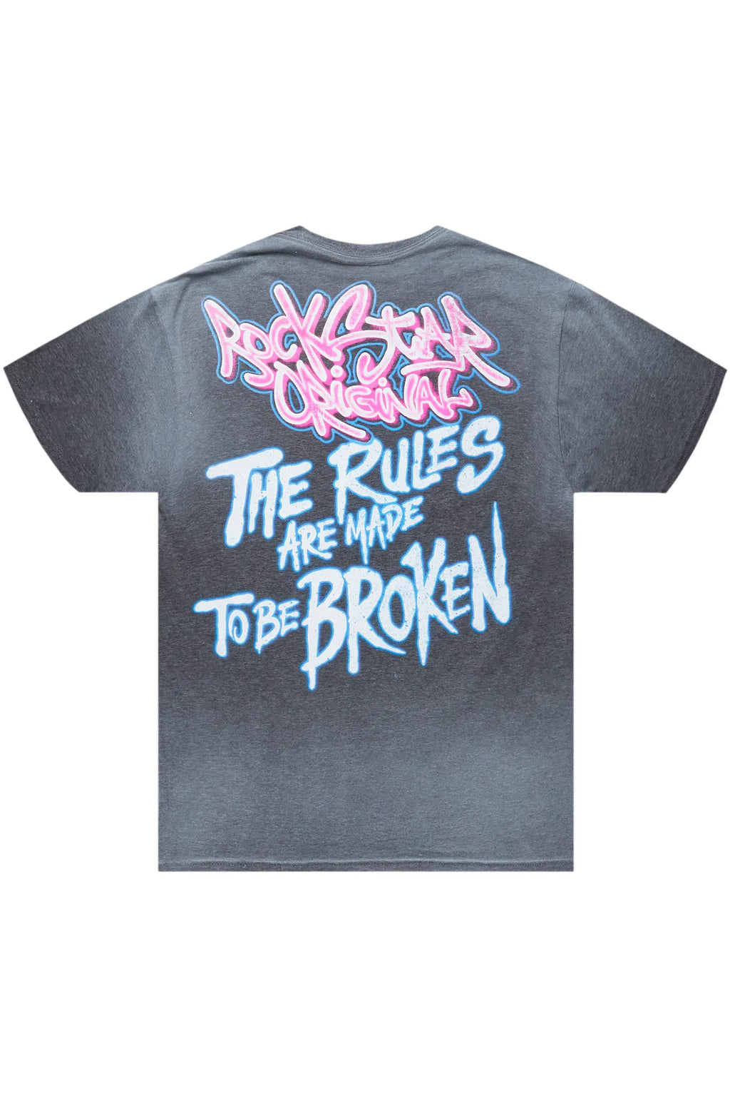 Rafe Heather Charcoal Graphic T-Shirt