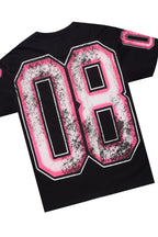 Fields Black/Pink T-Shirt Short Set