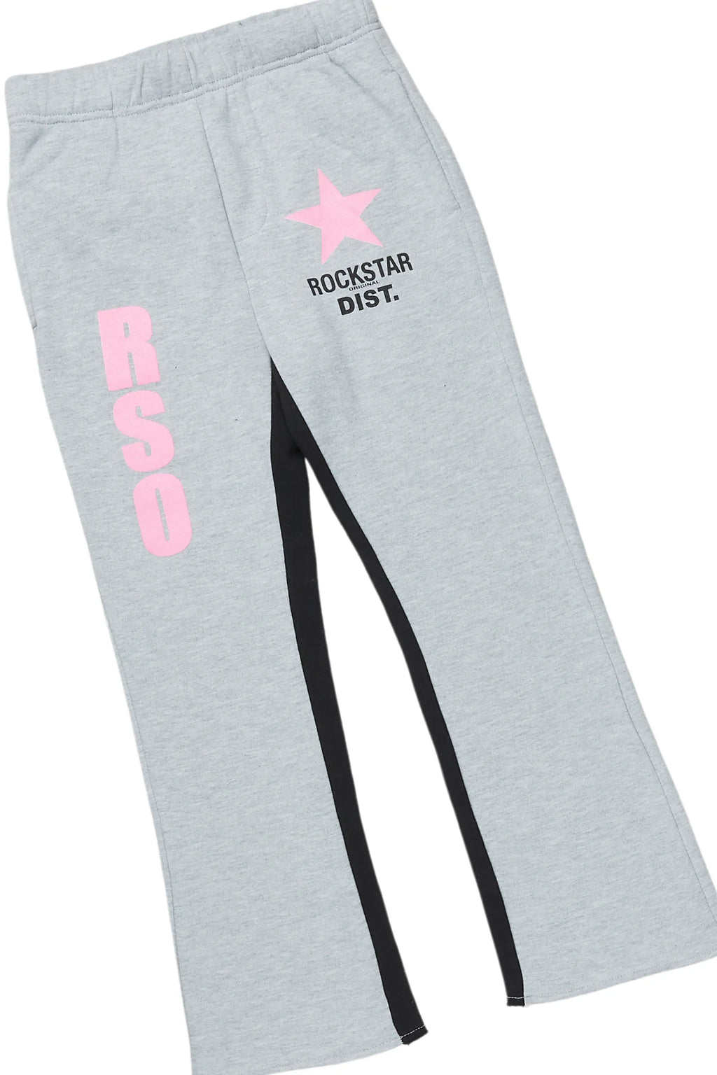 Girls Mia Grey Baggy Fit Pant Set