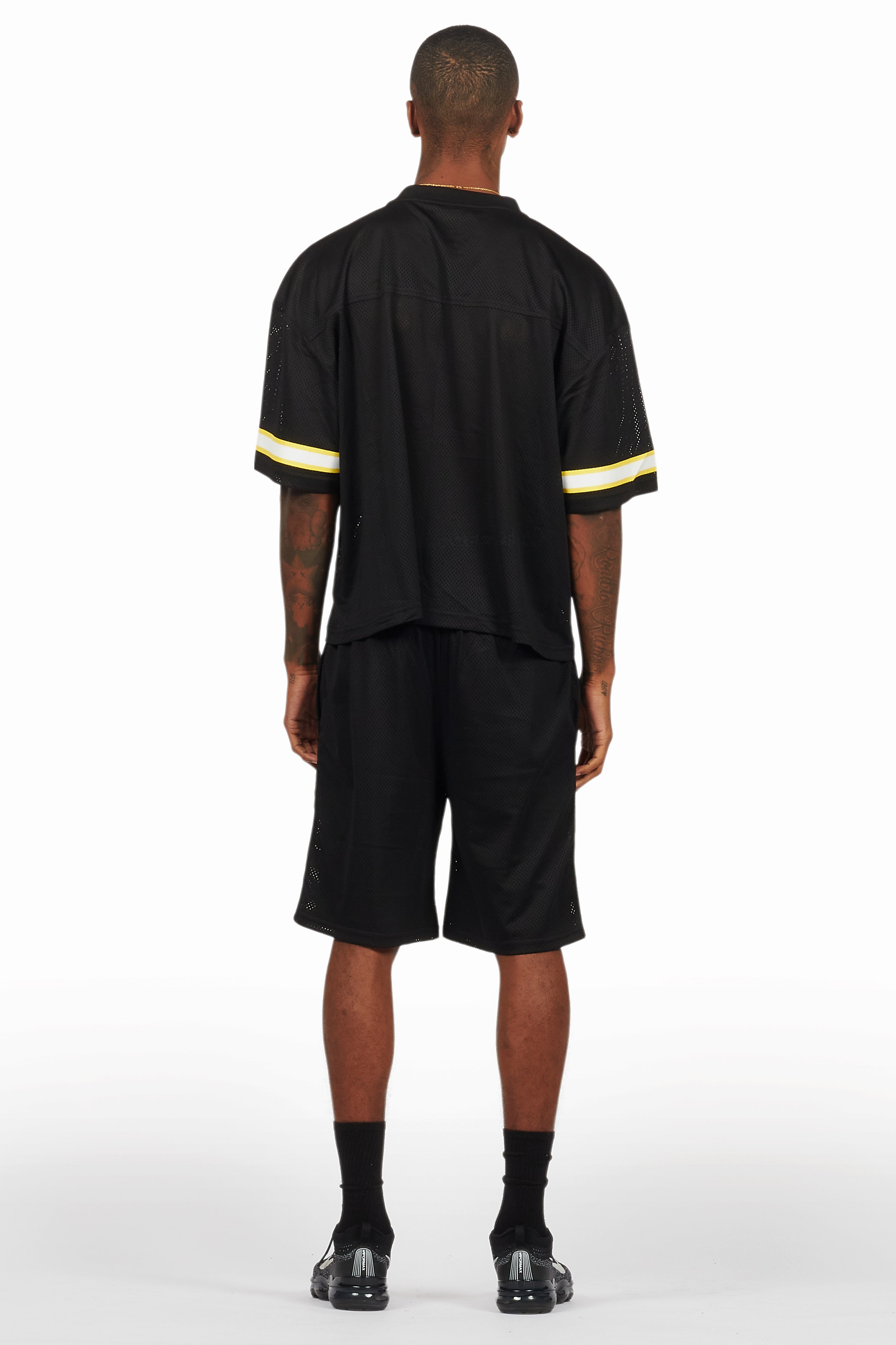 Climi Black T-Shirt/Short Set