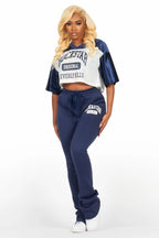 Tamarra Navy/White Jersey Trackset