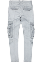 Iniko Grey Skinny Fit Cargo Jean