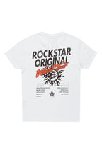 Boys Maliki White Graphic T-Shirt